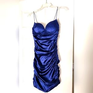 NEW short deep blue prom/wedding dress